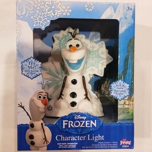 3X Disney FROZEN Olaf light toy soft safe unisex
